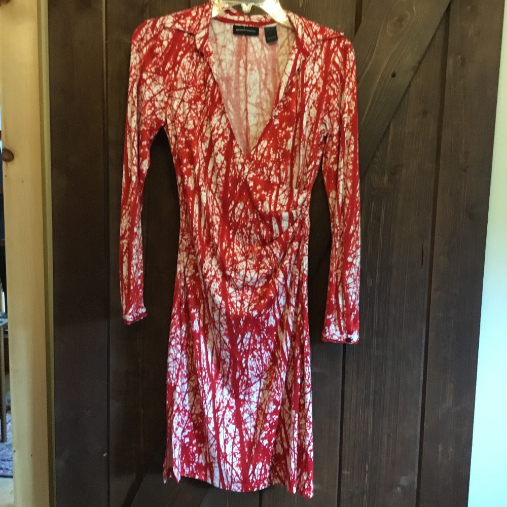 Wrap-style dress